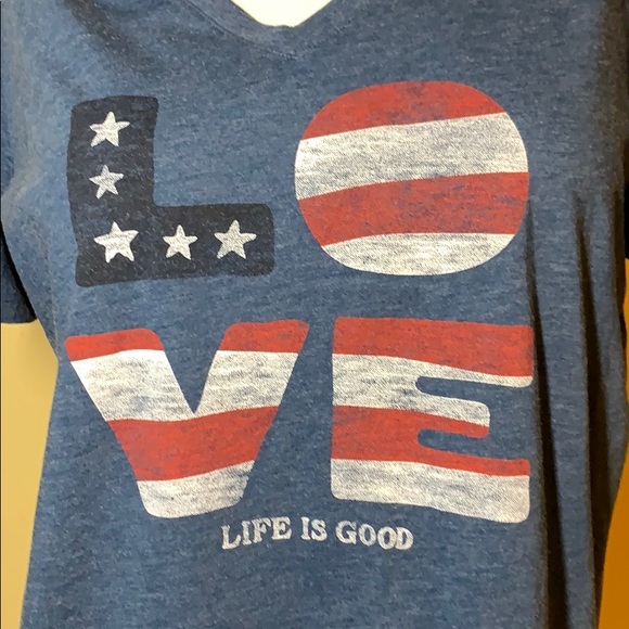 Life is Good V-Neck - Picture 2 of 5